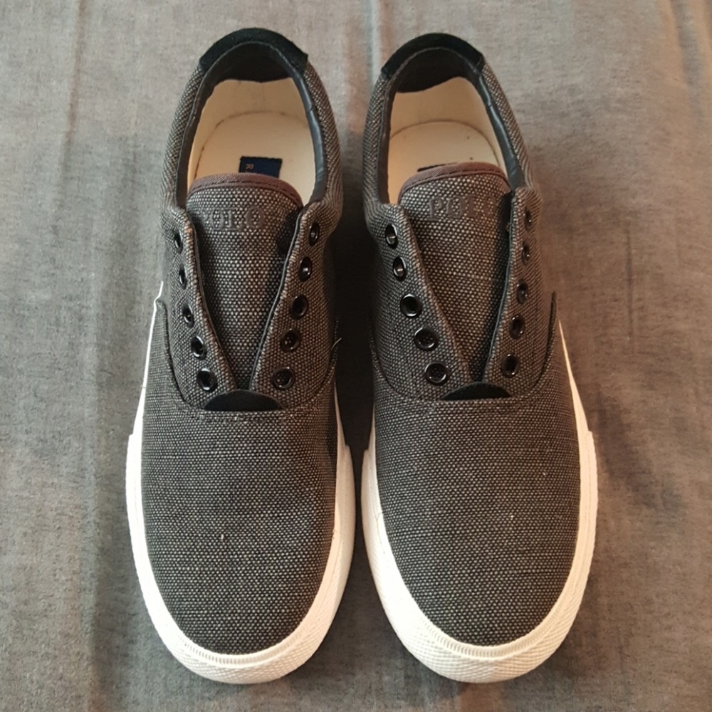 Polo Ralph Lauren Men's Vito vintage Black sz 7.5